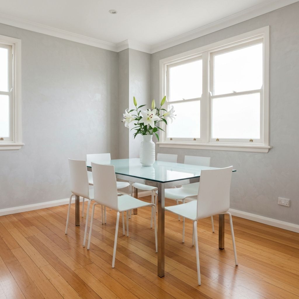 Fresh and tidy dining area